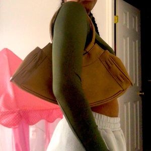 Minicci tanned color shoulder bag.